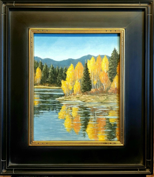 Reflections 10x8 $290 at Hunter Wolff Gallery